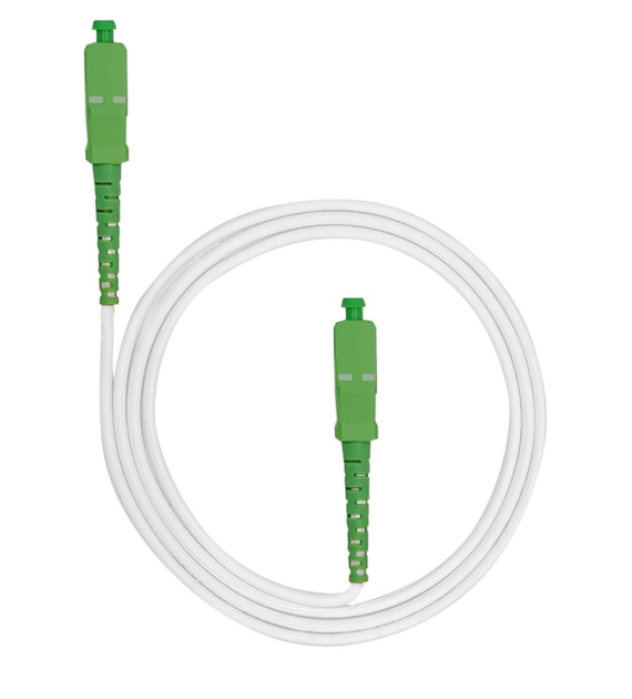 FIBERM Patchcord SC/APC-SC/APC 1m Single Mode Simplex włókno G657A 2,0mm PVC