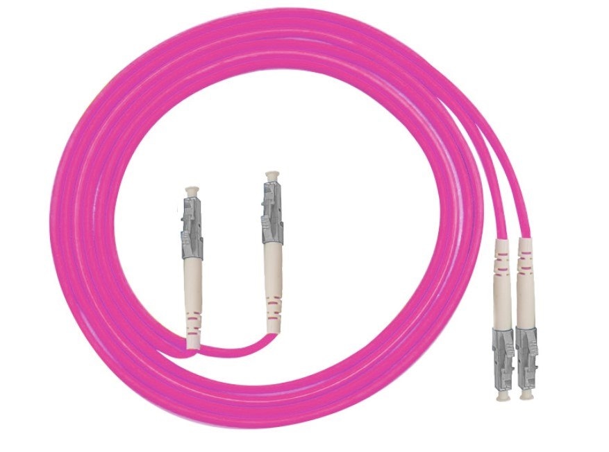 FIBERM GOLD patchcord LC/PC-LC/PC 90m Multi Mode Duplex włókno OM4 2,0mm