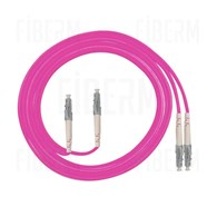 FIBERM GOLD patchcord LC/PC-LC/PC 90m Multi Mode Duplex włókno OM4 2,0mm