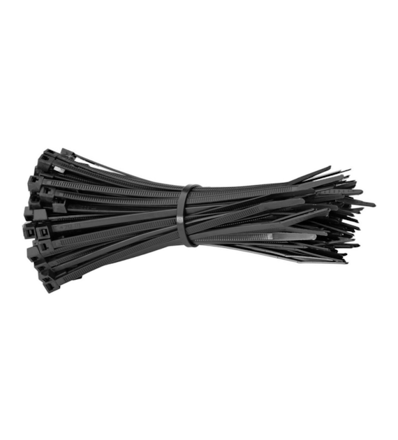 SCAME Opaska zaciskowa czarna 2,6mm x 200mm opakowanie 100 szt. 839.52200