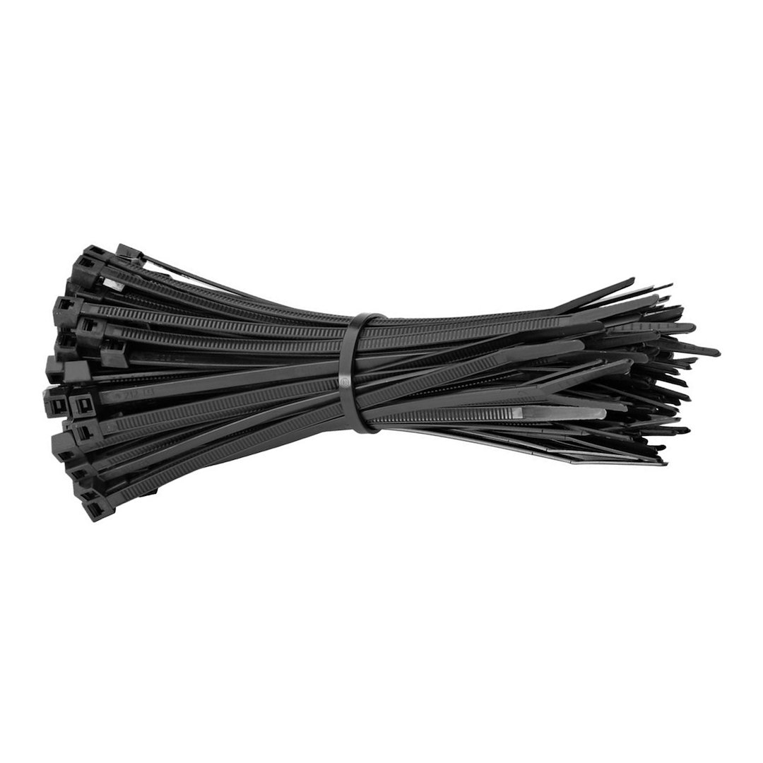 SCAME Opaska zaciskowa czarna 3,5mm x 290mm opakowanie 100szt. 839.53300