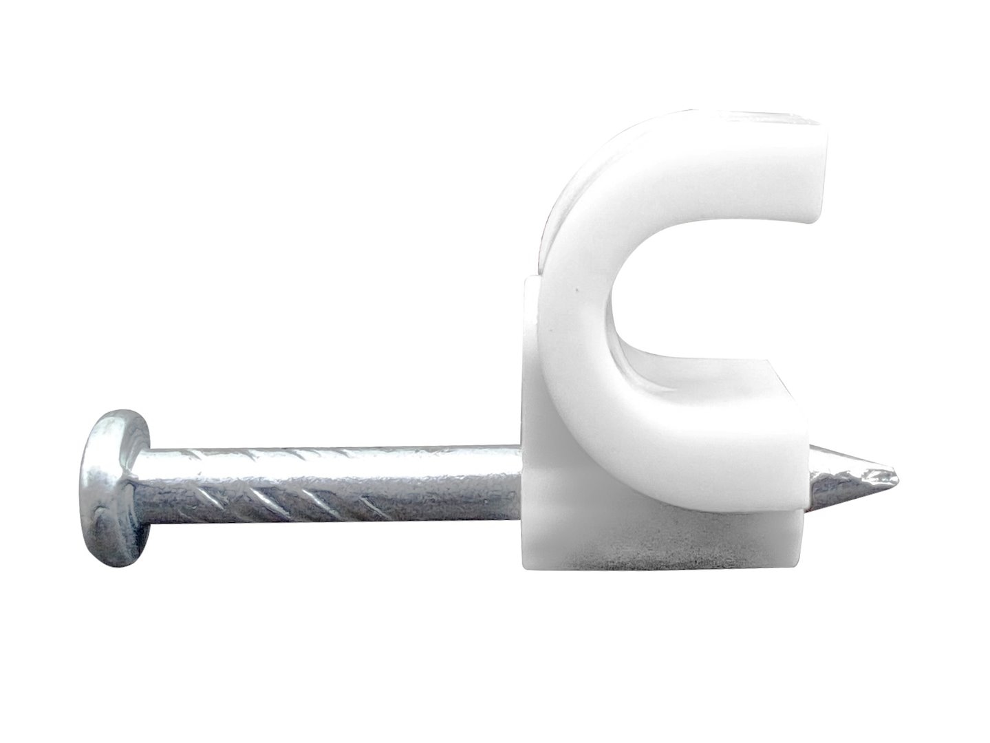 SCAME Uchwyt kabla z gwoździem FLOP - 5mm opakowanie 100 sztuk 830.30/5