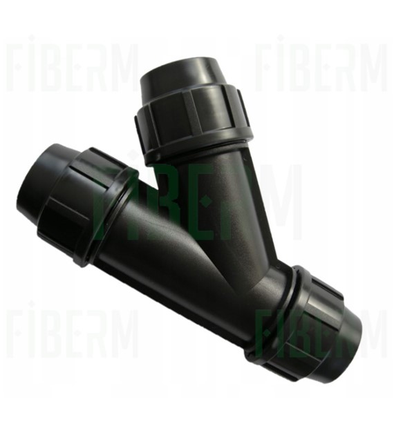 40mm Y-shaped Pipe Connector 45 degrees