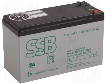 SSB 9Ah 12V Batterie SBL 9-12L