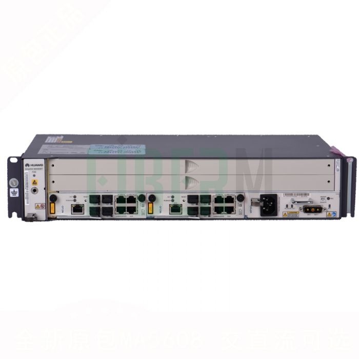 Huawei MA5608T OLT 10GE, Zasilanie AC, 1x MCUD1, 1x MPWD