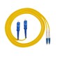 FIBERM Patchkabel SC/UPC-LC/UPC 5m Single Mode Duplex Glasfaser G652D 3