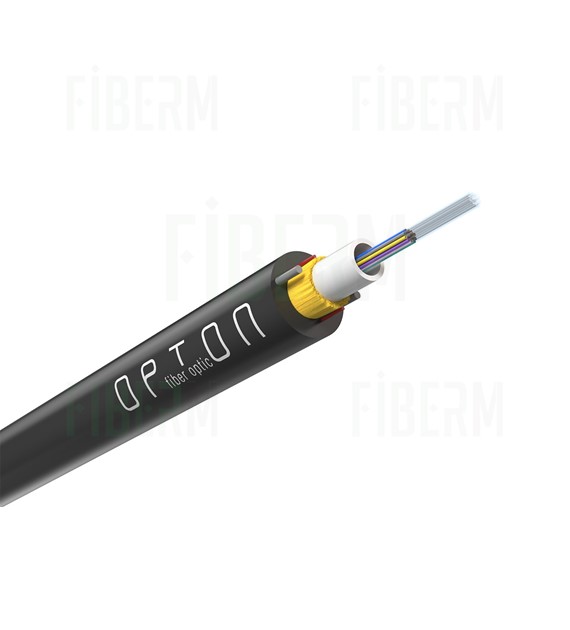 Opton Kabel światłowodowy ARAMID Z-XOTKtcdD 24J 0,6kN, jednotubowy, średnica 5,8mm