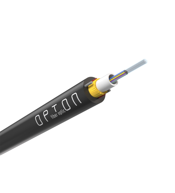 Opton Kabel światłowodowy ARAMID Z-XOTKtcdD 24J 0,6kN, jednotubowy, średnica 5,8mm