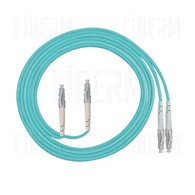 Patchcord FIBERM LC/UPC-LC/UPC 3m fibra multimodale duplex OM3