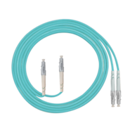 FIBERM Patchcord LC/UPC-LC/UPC 3m Multi Mode Duplex włókno OM3
