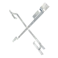 FIBERM Stelaż zapasu kabla 600x600x100 z uszami do kabla DROP