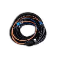 FIBERM GOLD patchcord LC/UPC-LC/UPC 50m Single Mode Duplex włókno G652D 2,0mm w peszlu