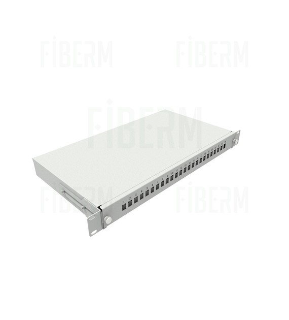 FIBERM Fiber Optic Switch Sliding 24 x SC Simplex Rack 19`