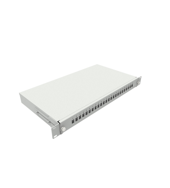 FIBERM przełącznica światłowodowa wysuwana 24 x SC Simplex Rack 19`