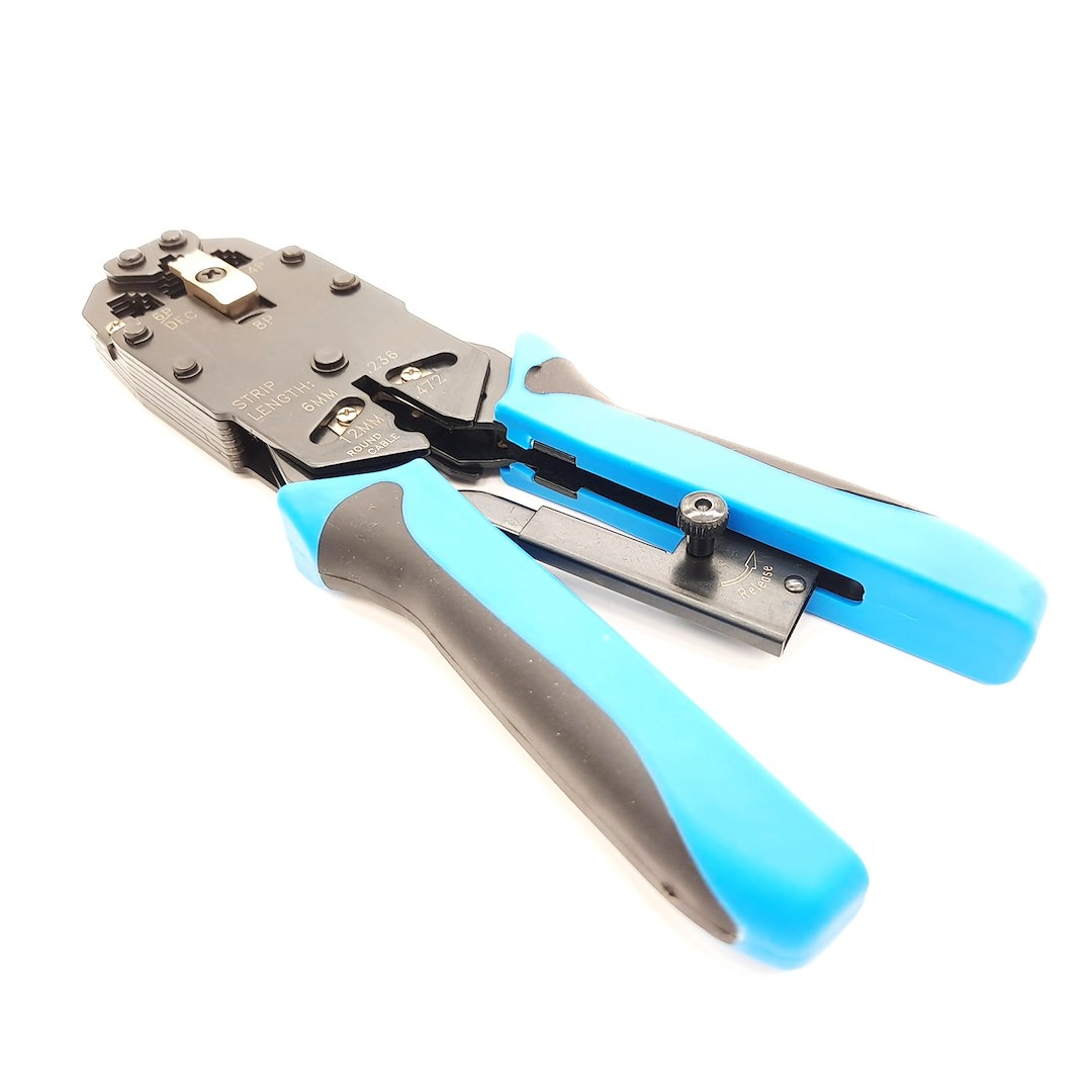 Zaciskarka do wtyków RJ45 RJ12 RJ11 4P 6P 8P HT2008AR