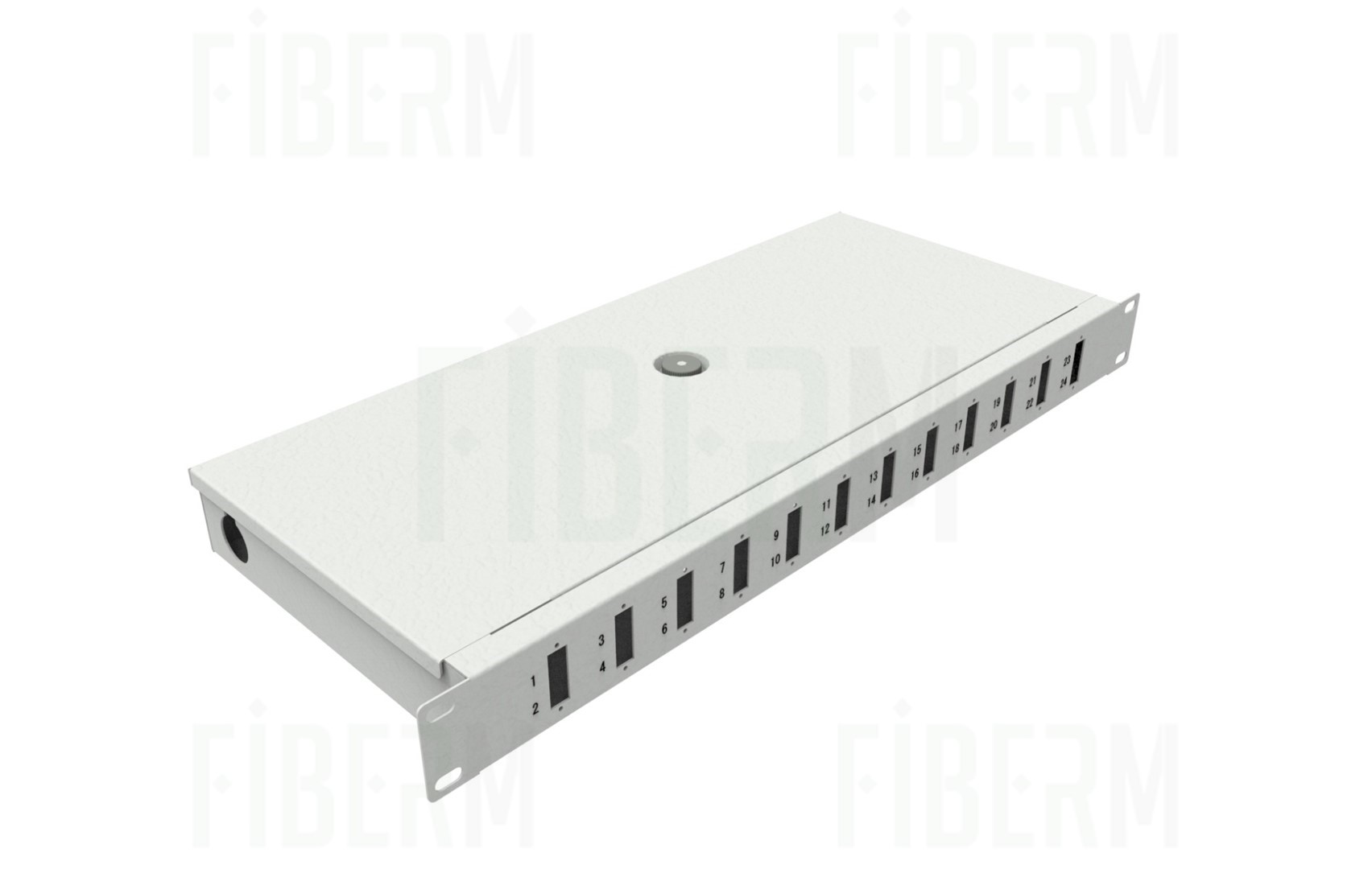 FIBERM Fiber Optic Switch Sliding 12 x SC Duplex Rack 19`
