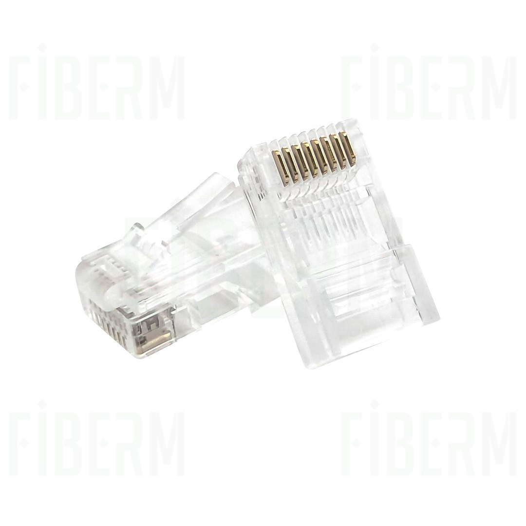 RJ-45 8p8c Συνδετήρας Καλωδίου, 100 τεμάχια
