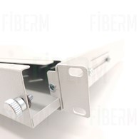 FIBERM Prekidač optičkog vlakna s kliznim mehanizmom 12 x SC Simplex Rack 19`