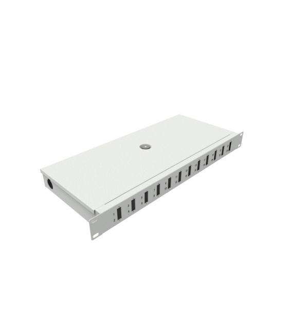FIBERM przełącznica światłowodowa stała 12 x SC Duplex Rack 19``