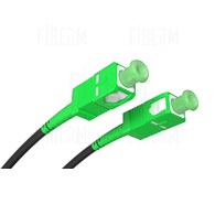 Cavo in fibra ottica OPTIX 800N S-QOTKSdD 1J 90 metri, connettori SC/APC-SC/APC