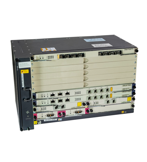 Huawei MA5683T OLT 10GE, Zasilanie DC, 2x SCUN, 2x X2CS, 2x PRTE