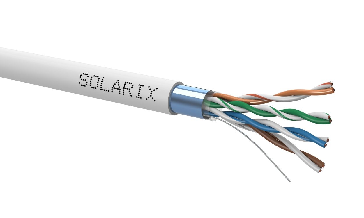 SOLARIX kabel instalacyjny FTP CAT5E 305 metrów SXKD-5E-FTP-PVC