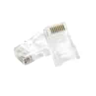 Wtyk RJ-45 CAT6 drut opakowanie 100 sztuk