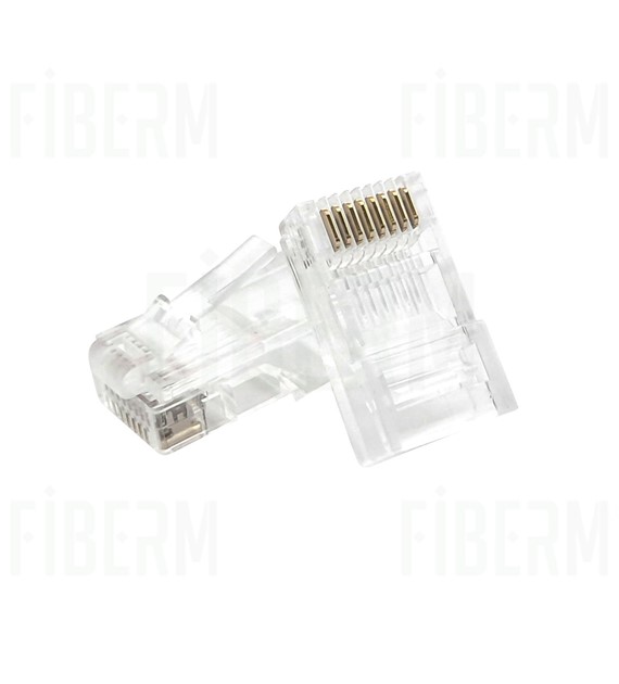 RJ-45 CAT6 Wire Connector, 100 pieces