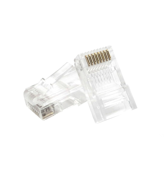 Wtyk RJ-45 CAT6 drut opakowanie 100 sztuk