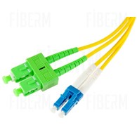 Patchcord OPTO SC/APC-LC/UPC 1m fibra monomodale duplex G652D 3