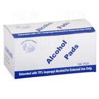 Chusteczki nasączone alkoholem ALKO-PAD (opakowanie 100 sztuk)