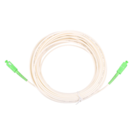 CONNLINK Patchcord SC/APC-SC/APC 25m Single Mode Simplex włókno G657B3 3,0mm WHITE
