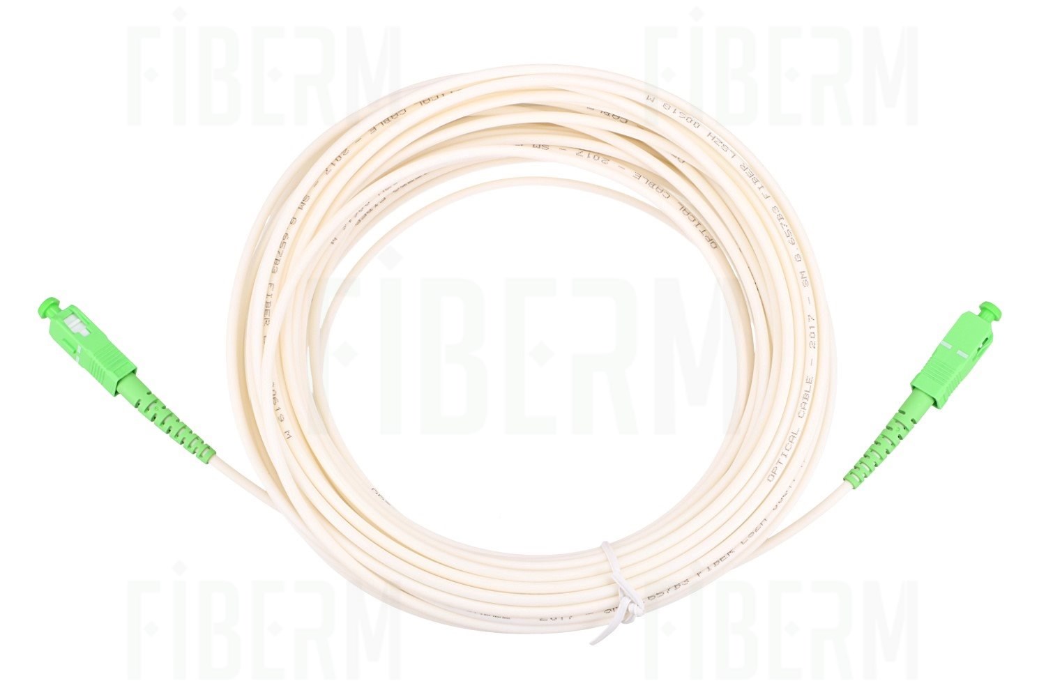 Patchcord CONNLINK SC/APC-SC/APC 25m fibra monomodale simplex G657B3 3