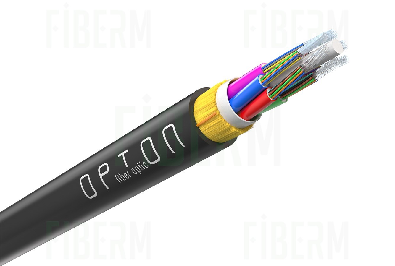 OPTON ADSS-XOTKtsdD 48J (4x12) 4kN Optický kabel Průměr 10