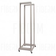 19'' Ραφί Επιδαπέδιου Ντουλάπιο Στήριξης 18U 800mm Βάθος Γκρι