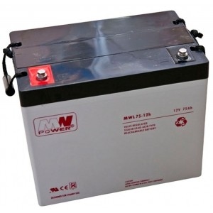 Akumulator MWL 75Ah 12V 75-12h