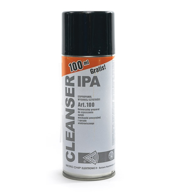 Uniwersalny preparat do czyszczenia Izopropanol Cleanser IPA  Spray 400ml