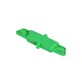 FIBERM E2000/APC Single Mode Simplex Adapter