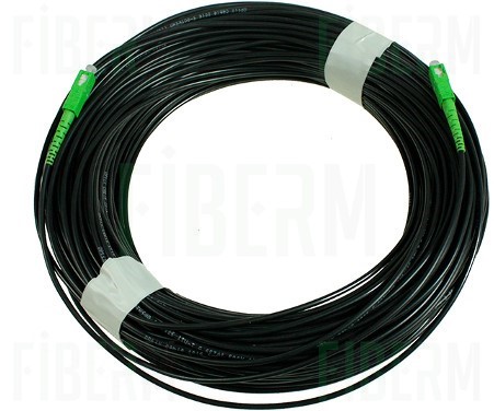 OPTIX Optical Fiber Cable 800N S-QOTKSdD 1J 50 meters, connectors SC/APC-SC/APC