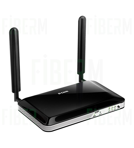 D-LINK DWR-921/EE 3G/4G LTE Usmerjevalnik s SIM kartico WiFi N 300 1x WAN 4x LAN