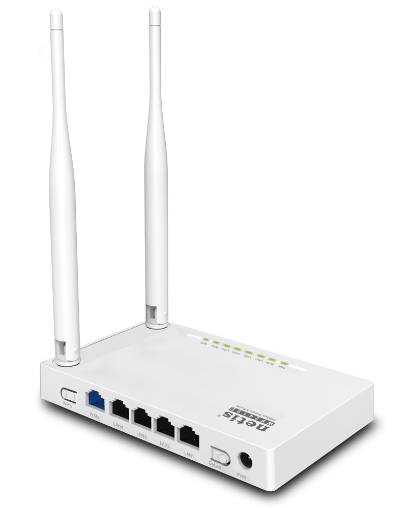NETIS WF2419E Router WiFi N300 1 x WAN 4 x LAN 100Mbps 2 x Antena 2,4GHz