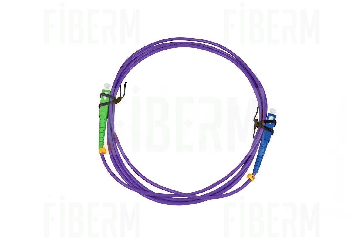 CONNLINK Patchcord SC/APC-SC/UPC 20m Single Mode Simplex fiber G657B3 3