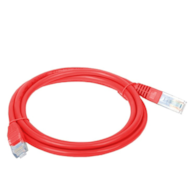 FIBERM Patchcord CAT5E 2M Czerwony
