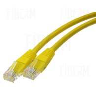 FIBERM CAT5E Patchcord 2M Žuta
