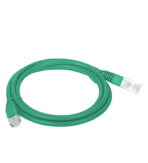 FIBERM Patchcord CAT5E 3M Zielony