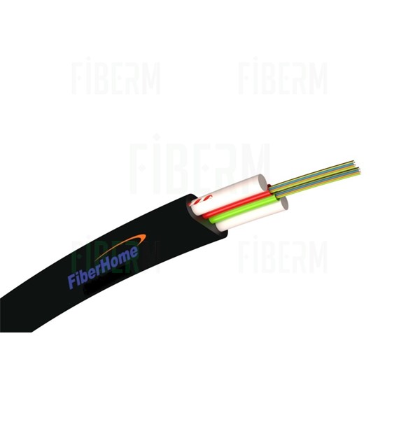 FiberHome Flat 12J Single Tube 1T12F Optisches Faserkabel