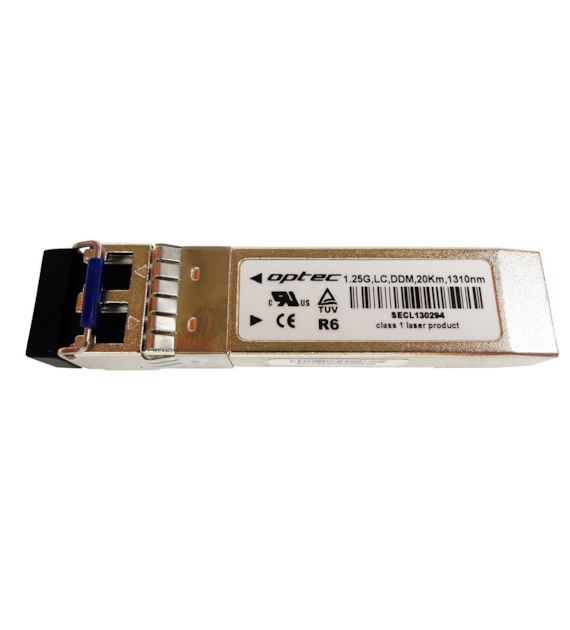 OPTEC Wkładka SFP Dual LC 20km TX1310 DDM