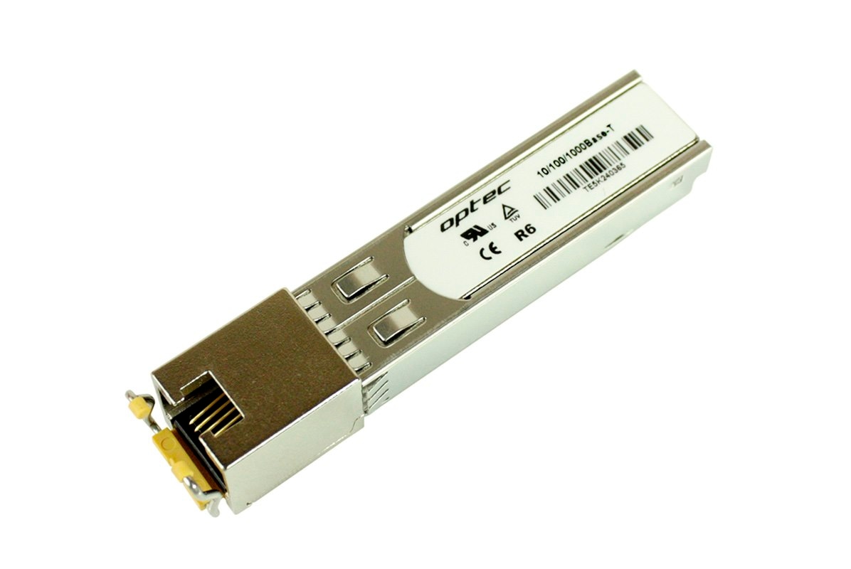 OPTEC Wkładka SFP RJ45 100m 10/100/1000Base-T