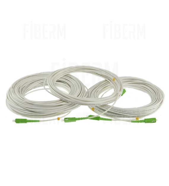 Cable de conexión de fibra óptica simplex monomodo SC/APC-SC/APC CONNLINK de 10m G657B3 3