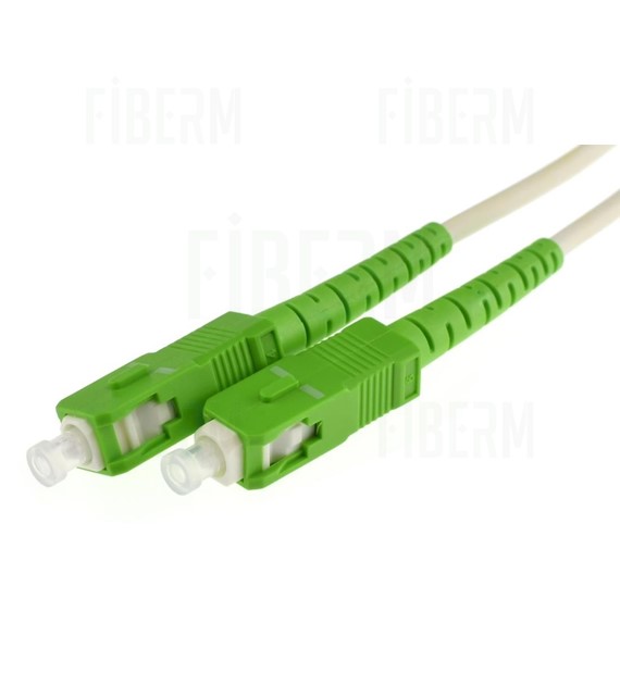 Cable de conexión de fibra óptica simplex monomodo SC/APC-SC/APC CONNLINK de 30m G657B3 3